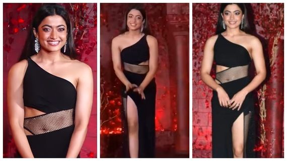 ಕರಣ್ ಬರ್ತ್‌ಡೇ ಪಾರ್ಟಿ: ಥೈ ಸ್ಲಿಟ್ ಡ್ರೆಸ್‌ನಿಂದ ಪೇಚಿಗೆ ಸಿಲುಕಿದ ರಶ್ಮಿಕಾ ಮಂದಣ್ಣ! 