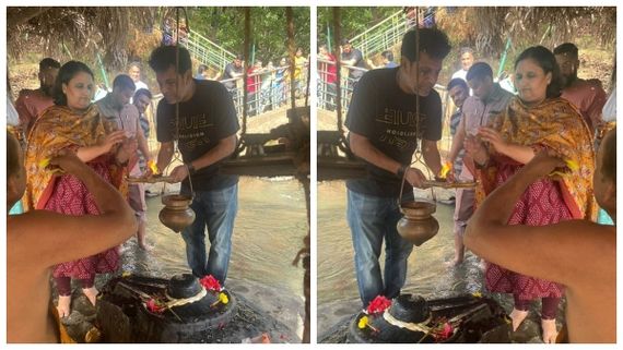 ಶಿರಸಿ ಸಹಸ್ರಲಿಂಗ ದೇವಸ್ಥಾನದಲ್ಲಿ ಪತ್ನಿ ಜೊತೆಗೆ ಶಿವರಾಜ್ ಕುಮಾರ್! 