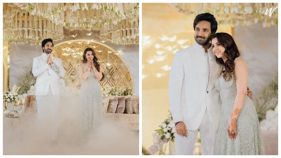 ಅದ್ಧೂರಿಯಾಗಿ ನಡೆದ ನಿಕ್ಕಿ-ಆದಿ ಅರತಕ್ಷತೆ: ಪೋಟೋಗಳು ವೈರಲ್