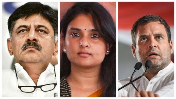 ಅವಕಾಶ ಕೊಟ್ಟಿದ್ದು ರಾಹುಲ್ ಗಾಂಧಿ, ಇನ್ಯಾರೂ ಅಲ್ಲ: ಡಿಕೆ ಶಿವಕುಮಾರ್ ವಿರುದ್ಧ ರಮ್ಯಾ ಕಿಡಿ