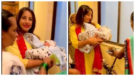  ಮಗುವಿನೊಂದಿಗೆ ಮನೆಗೆ ಬಂದ ಸಂಜನಾ, ಮಗುವಿಗೆ ಯಾವ ಹೆಸರು ಇಡ್ತಾರೆ?