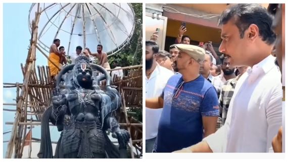  ಗಾಳಿ ಆಂಜನೇಯ ಸ್ವಾಮಿ ದೇವಸ್ಥಾನದಲ್ಲಿ ದರ್ಶನ್: ಕಾರಣ ಬಹಳ ವಿಶೇಷ!