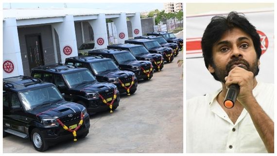 ಒಂದೇ ತೆರನಾದ ಎಂಟು ಐಶಾರಾಮಿ ಕಾರು ಖರೀದಿಸಿದ ಪವನ್ ಕಲ್ಯಾಣ್!