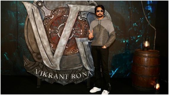 ಪ್ಯಾನ್ ಇಂಡಿಯಾ ಸಿನಿಮಾ ಬಂದಿದ್ದಕ್ಕೆ ನಾವು ಈ ಸಿನಿಮಾ ಮಾಡಿಲ್ಲ: ಮುಂಬೈನಲ್ಲಿ 'ವಿಕ್ರಾಂತ್ ರೋಣ' ರಣ ಕಹಳೆ 