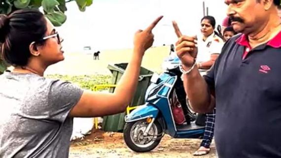 ಯೂಟ್ಯೂಬರ್ ಅನ್ನು ನಡುರಸ್ತೆಯಲ್ಲೇ ಅಡ್ಡಗಟ್ಟಿದ ನಟಿ ರೇಖಾ