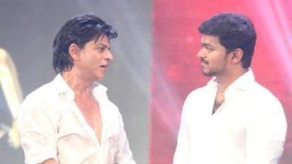 ಶಾರುಖ್ ಖಾನ್ ಸಿನಿಮಾ ಸೆಟ್‌ನಲ್ಲಿ ವಿಜಯ್! ಚಿತ್ರ ವೈರಲ್