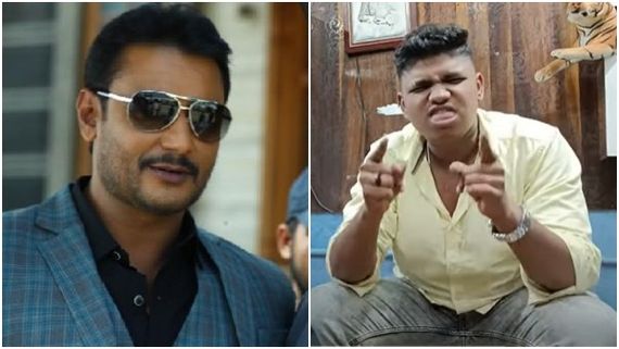 ನಟ ದರ್ಶನ್‌ಗೆ ಮುತ್ತಿಟ್ಟ ವೈರಲ್ ಹುಡುಗ ನವಾಜ್!