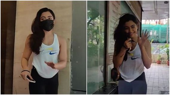 ಮುಂಬೈನಲ್ಲಿ ರಶ್ಮಿಕಾ ಹೆವೀ ವರ್ಕೌಟ್: 'ಪುಷ್ಪ ಗರ್ಲ್' ನೋಡಿ ಮುಗಿಬಿದ್ದ ಕ್ಯಾಮರಾಗಳು! 