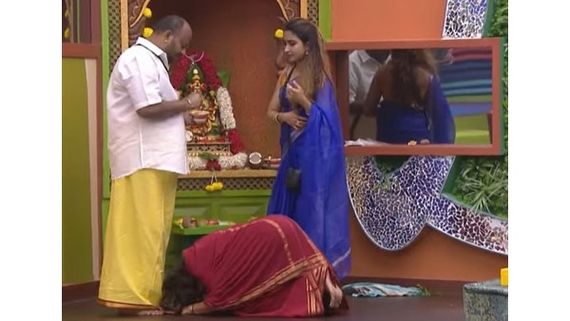 ಬಿಗ್‌ಬಾಸ್ ಮನೆಯಲ್ಲಿ ಗಣೇಶ ಚತುರ್ಥಿ: ಗುರೂಜಿ ಆಶೀರ್ವಾದ ಪಡೆದ ಮನೆ ಮಂದಿ