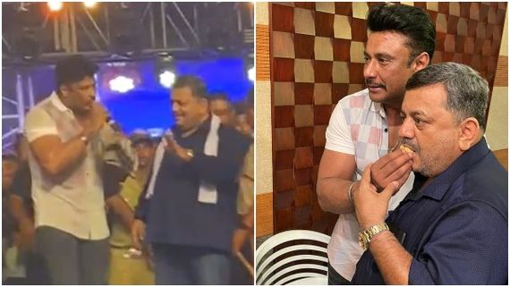 ದಾವಣಗೆರೆಯಲ್ಲಿ ಗರಂ ಆದ ದರ್ಶನ್: ಆದರೂ ಬೆಣ್ಣೆದೋಸೆ ಮರೆಯಲಿಲ್ಲ!