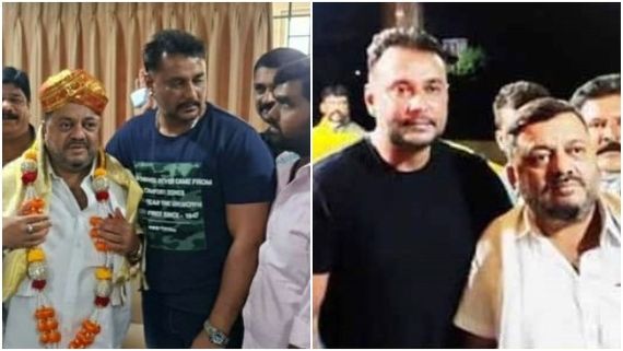 ರಾಜಕಾರಣಿ ಮಲ್ಲಿಕಾರ್ಜುನ್ ಹುಟ್ಟುಹಬ್ಬಕ್ಕೆ ದರ್ಶನ್ ಸೇರಿ ತಾರೆಯರ ದಂಡು!