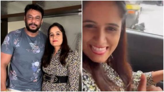 ಡಾರ್ಲಿಂಗ್ ದರ್ಶನ್ ಭೇಟಿ ಮಾಡಿ ಬಂದ ಮೇಲೆ ಹೆಂಗೆಂಗೋ ಆಡ್ತಿದ್ದಾರೆ ನಿರೂಪಕಿ ಹೇಮಲತಾ!