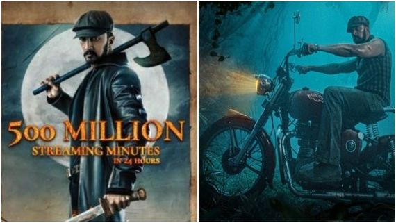 24 ಗಂಟೆಗಳಲ್ಲಿ 50 ಕೋಟಿ ನಿಮಿಷ ಸ್ಟ್ರೀಮಿಂಗ್: ಓಟಿಟಿಯಲ್ಲಿ 'ವಿಕ್ರಾಂತ್ ರೋಣ' ದಾಖಲೆ 