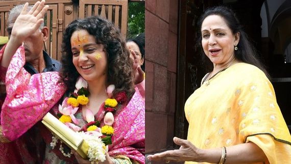 ಸಕ್ರಿಯ ರಾಜಕೀಯಕ್ಕೆ ಕಂಗನಾ: ಹೇಮಾ ಮಾಲಿನಿ ಗರಂ