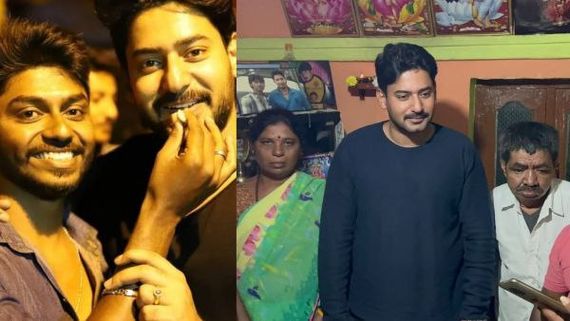 ಬರ್ಬರವಾಗಿ ಹತ್ಯೆಗೀಡಾಗಿದ್ದ ಯುವ ನಟ ಸತೀಶ್ ವಜ್ರ ಮನೆಗೆ ಪ್ರಜ್ವಲ್ ದೇವರಾಜ್ ಭೇಟಿ, ಹಣದ ನೆರವು