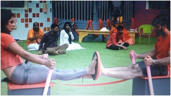 Bigg Boss Kannada 9 Day 13  : ಟಾಸ್ಕಿನ ನಡುವೆ ಕುಸ್ತಿ ಪಟ್ಟು!
