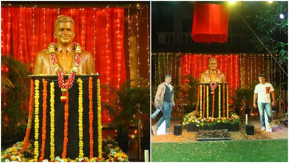 ಅಪ್ಪು ಮೊದಲ ಪುಣ್ಯಸ್ಮರಣೆ ಹಿನ್ನೆಲೆ ಅಬ್ಬಯ್ಯ ನಾಯ್ಡು ಸ್ಟುಡಿಯೋದಲ್ಲಿ ಪುತ್ಥಳಿ ಅನಾವರಣ! 