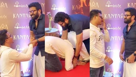 ಕಾಂತಾರ ಸಂದರ್ಶನದ ವೇಳೆ ರಿಷಬ್ ಶೆಟ್ಟಿ ಕಾಲಿಗೆ ಬಿದ್ದ ಹಿಂದಿ ನಿರೂಪಕ ಯಾರು? ಗರ್ಲ್‌ಫ್ರೆಂಡ್‌ಗಿಂತ ಹೆಚ್ಚಂತೆ! 