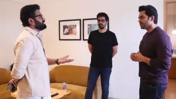 ತಮಿಳು ನಟ ಕಾರ್ತಿ ಭೇಟಿಯಾಗಿ 'ಕಾಂತಾರ' ಕುರಿತು ರಿಷಬ್ ಶೆಟ್ಟಿ ಆಡಿದ ಮಾತನ್ನು ಕೇಳಿ ಕಿಡಿಕಾರಿದ ಕನ್ನಡಿಗರು!