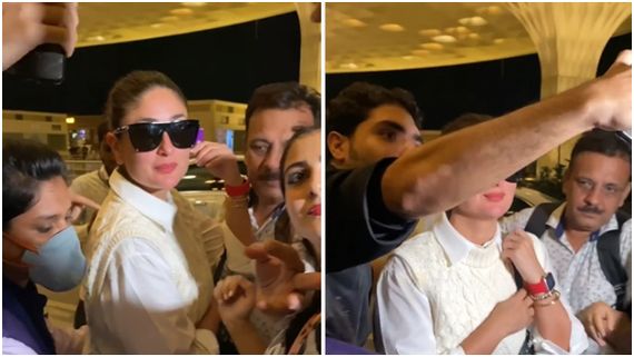 ಅತಿರೇಕದ ಅಭಿಮಾನ: ಕರೀನಾ ಕಪೂರ್‌ ಮೈ ಮೇಲೆ ಕೈ ಹಾಕಲು ಬಂದ ಯುವಕ