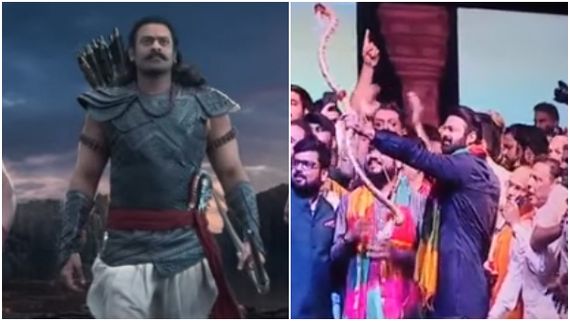 ಮತ್ತೆ ಆದಿಪುರುಷ್‌ ಲುಕ್‌: ರಾಮಲೀಲಾದಲ್ಲಿ ರಾವಣನ ಸಂಹಾರ ಮಾಡಿದ ನಟ ಪ್ರಭಾಸ್‌