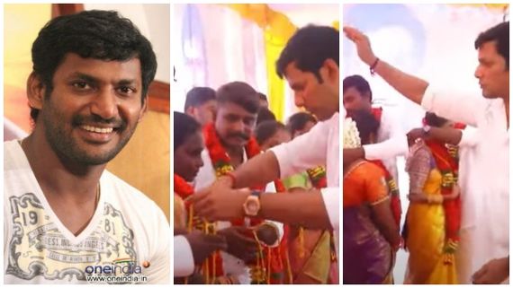 11 ಜನ ಸಹೋದರಿಯರ ಮದುವೆ ಮಾಡಿಸಿದ ನಟ ವಿಶಾಲ್ ತಮ್ಮ ಮದುವೆ ಬಗ್ಗೆ ಹೇಳಿದ್ದೇನು?