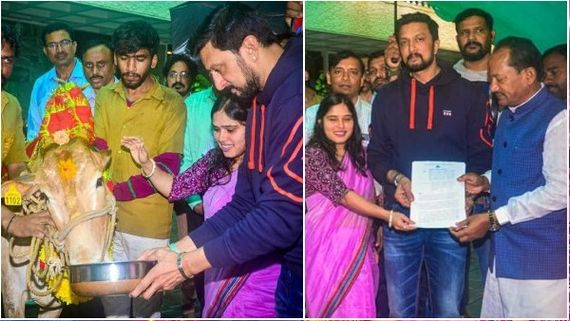 ಜಿಲ್ಲೆಗೊಂದರಂತೆ 31 ಗೋವುಗಳ ದತ್ತು ಪಡೆದ ಕಿಚ್ಚ ಸುದೀಪ್