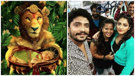 ವಸಿಷ್ಠ 'ಸಿಂಹ' ತೋಳಿನಲ್ಲಿ ಕಂದ ಹರಿಪ್ರಿಯಾ: ಎಂಗೇಜ್‌ಮೆಂಟ್‌ ನಿಜಾನೇ!