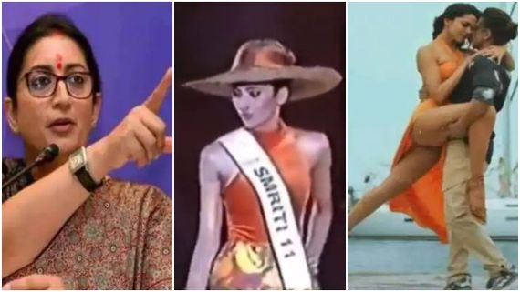 ಕೇಸರಿ ಬಿಕಿನಿ ವಿವಾದ: ಕೇಂದ್ರ ಸಚಿವೆ ಸ್ಮೃತಿ ಇರಾನಿಯ ತುಂಡುಡುಗೆ ವಿಡಿಯೋ ವೈರಲ್!