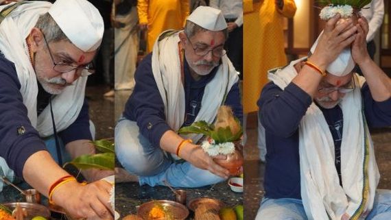 ಹಿಂದೂ ಸಂಪ್ರದಾಯದಂತೆ ಹಣೆಗೆ ಕುಂಕುಮ, ಕಳಶ ಪೂಜೆ; ಆಮಿರ್ ಖಾನ್‌ಗೆ ಸೋತ ಮೇಲೆ ಬಂತಾ ಬುದ್ಧಿ?