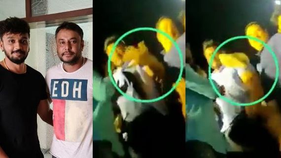 ದರ್ಶನ್ ಮೇಲೆ ಚಪ್ಪಲಿ ಎಸೆತ: ಡಿ ಬಾಸ್ ವಿರುದ್ಧ ಪಿತೂರಿ ನಡೆಸಿದ್ದಾರೆ, ಕರ್ಮ ಬಿಡಲ್ಲ ಎಂದ ಧನ್ವೀರ್  