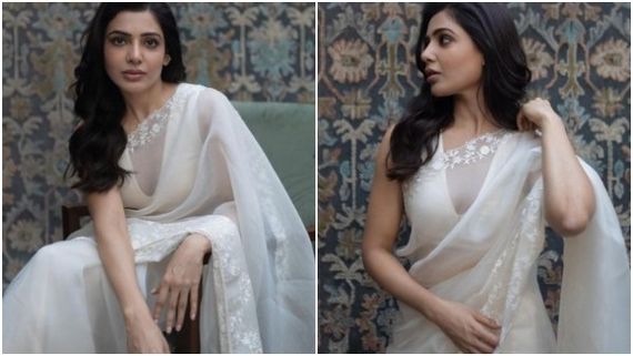 ಸರಳವಾಗಿ ಕಾಣುವ ಸಮಂತಾ ಉಟ್ಟಿರುವ ಈ ಸೀರೆಯ ಬೆಲೆ ಎಷ್ಟು ಗೊತ್ತೆ?