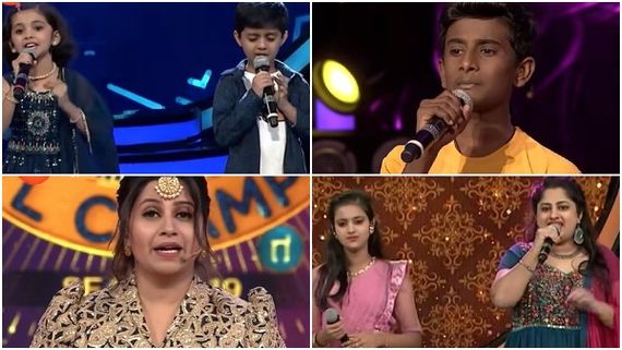 ಸರಿಗಮಪ‌ ಲಿಟಲ್ ಚಾಂಪ್ಸ್: ಚಾಂಪಿಯನ್ಸ್ ಜೊತೆಗೆ ಹಾಡಿದ ಮಕ್ಕಳು