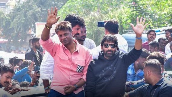 ಕರ್ನಾಟಕದಲ್ಲಿ ತೆಲುಗು ಚಿತ್ರ ವೀರಸಿಂಹ ರೆಡ್ಡಿ ವಿಜಯಯಾತ್ರೆ