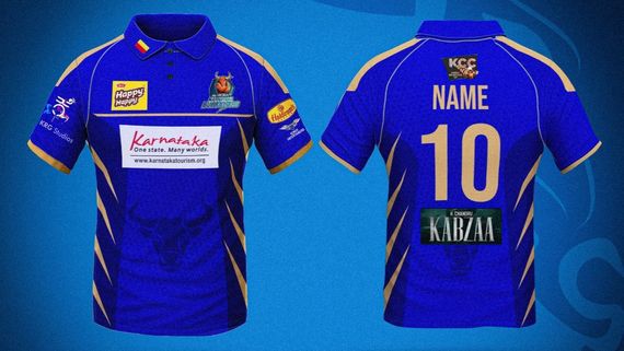 ಸೆಲೆಬ್ರಿಟಿ ಕ್ರಿಕೆಟ್ ಲೀಗ್‌ಗೆ ಜೆರ್ಸಿ ಬಿಡುಗಡೆ ಮಾಡಿದ ಕರ್ನಾಟಕ ಬುಲ್ಡೋಜರ್ಸ್