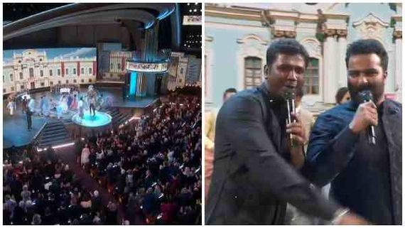 Naatu Naatu Live Performance: ಆಸ್ಕರ್ ವೇದಿಕೆಯಲ್ಲಿ 'ನಾಟು ನಾಟು'.. ಎಲ್ಲರು ಎದ್ದು ನಿಂತು ಚಪ್ಪಾಳೆ 