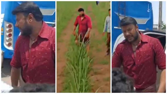 ಮೈಸೂರಿನಲ್ಲಿ 'ಕಾಟೇರ' ಶೂಟಿಂಗ್.. ದರ್ಶನ್ ನೋಡಲು ಮುಗಿಬಿದ್ದ ಅಭಿಮಾನಿಗಳು