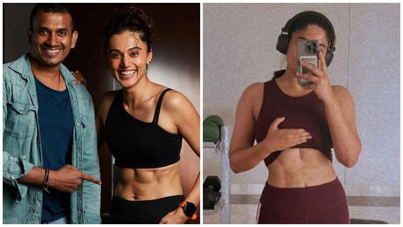 ಸಿಕ್ಸ್ ಪ್ಯಾಕ್ ಪ್ರದರ್ಶಿಸಿ ಸವಾಲಾಕಿದ ತಾಪ್ಸಿ ಪನ್ನು ಹಾಗೂ ನಿಶ್ವಿಕಾ ನಾಯ್ಡು