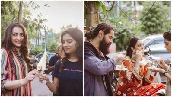 ದೆಹಲಿ ಬೀದಿಗಳಲ್ಲಿ 'ಫಲುಡ' ಸವಿದ ವಿಕ್ರಂ,ಕಾರ್ತಿ,ತ್ರಿಶಾ: ಮುಂದಿನ ನಿಲ್ದಾಣ ಎಲ್ಲಿ?