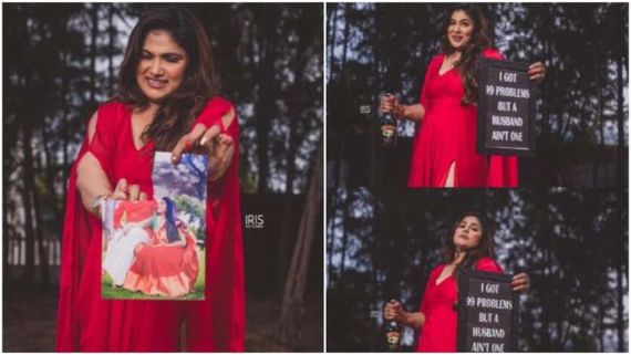 ಗಂಡನ ಫೋಟೊ ಹರಿದು, ಡಿವೋರ್ಸ್ ಫೋಟೊಶೂಟ್ ಮಾಡಿಸಿದ ತಮಿಳು ನಟಿ ಶಾಲಿನಿ 