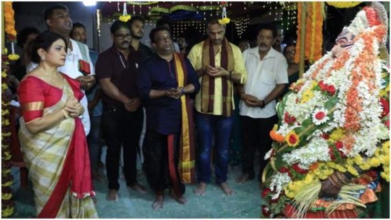 'ಕರಿ ಹೈದ ಕೊರಗಜ್ಜ' ನಿರ್ದೇಶಕರಿಂದ 'ಗುಳಿಗ' ದೈವಕ್ಕೆ ಕ್ಷೇತ್ರ ನಿರ್ಮಾಣ: 'ಕೊರಗಜ್ಜ'ನಿಗೂ ಕೋಲ ಸೇವೆ 