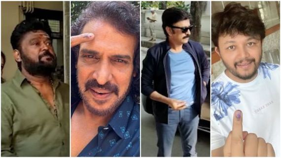 ಕನ್ನಡ ಯಾವ್ಯಾವ ತಾರೆಯರು ಎಲ್ಲೆಲ್ಲಿ ಮತಚಲಾಯಿಸಿದ್ರು? ವೋಟ್ ಮಾಡಿ ಏನಂದ್ರು? 