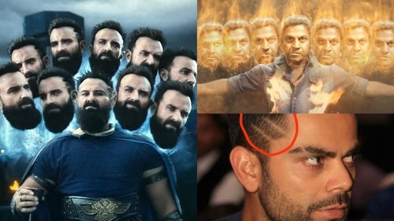 ಪ್ರೇಮ್ಸ್ 'ವಿಲನ್' ರಾವಣನೇ ಎಷ್ಟೋ ವಾಸಿ, 7000 ವರ್ಷಗಳ ಹಿಂದೆನೇ ಕೊಹ್ಲಿ ಹೇರ್‌ಸ್ಟೈಲ್; ಟ್ರೋಲ್ ಆದ ಆದಿಪುರುಷ್ ರಾವಣ!