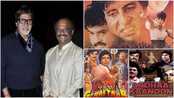 32 ವರ್ಷಗಳ ಬಳಿಕ ಒಂದೇ ಸಿನಿಮಾದಲ್ಲಿ ರಜನಿ-ಅಮಿತಾಭ್: ಒಟ್ಟಿಗೆ ನಟಿಸಿದ್ರಲ್ಲಿ ಹಿಟ್ ಎಷ್ಟು? ಫ್ಲಾಪ್ ಎಷ್ಟು? 