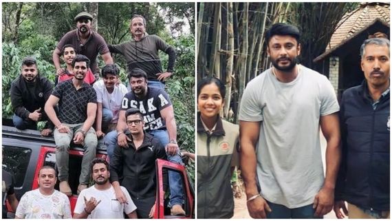 ಮಡಿಕೇರಿ, ನಾಗರಹೊಳೆಗೆ 'ಗಜ'ಪಡೆ ಜಾಲಿ ಟ್ರಿಪ್: ದರ್ಶನ್ ತಂಡದಲ್ಲಿ ಹೊಸ ಹೊಸ ಮುಖಗಳು