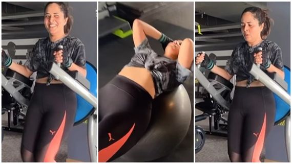 ಟೈಟ್ ಜಿಮ್‌ ಡ್ರೆಸ್‌ನಲ್ಲಿ ಅನಸೂಯಾ ಭಾರಧ್ವಜ್ ಹಾಟ್ ವರ್ಕ್‌ಔಟ್: ವಿಡಿಯೋ ಫುಲ್ ವೈರಲ್ 