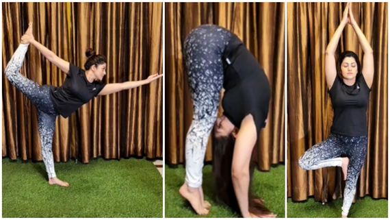 ರಾಧಿಕಾ ಕುಮಾರಸ್ವಾಮಿಯ ಗ್ಲಾಮರಸ್ ಯೋಗ: