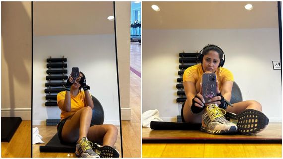 Anasuya Bharadwaj: ಶಾರ್ಟ್ ಡ್ರೆಸ್‌ನಲ್ಲಿ ಅನಸೂಯಾ ವರ್ಕ್‌ಔಟ್.. ನೆಟ್ಟಿಗರು ಕಮೆಂಟ್ ಶುರು