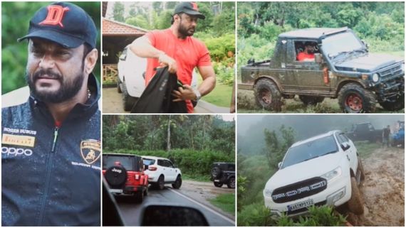 ವಿರಾಜ್‌ಪೇಟೆ ಬಳಿಕ ಪುತ್ರ ವಿನೀಶ್ ಜೊತೆ ಸಕಲೇಶಪುರ ಸುತ್ತಿ ಬಂದ ದರ್ಶನ್: ದಾಸನ ಡ್ರಿಫ್ಟಿಂಗ್‌ಗೆ ಗಜಪಡೆ ಫಿದಾ!