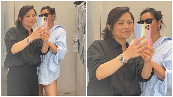 ಬರೀ ಶರ್ಟ್‌ನಲ್ಲಿ ಪೋಸ್ ಕೊಟ್ಟು DK ಎಂದ ಮೋಹಕ ತಾರೆ ರಮ್ಯಾ: 